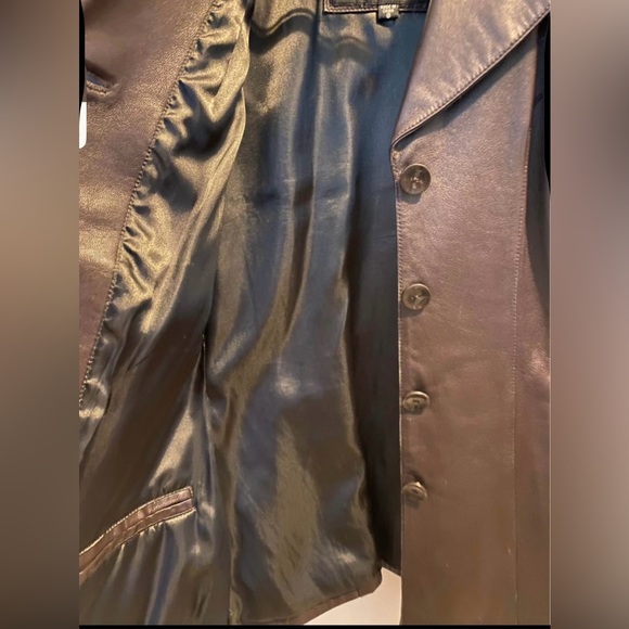 Pelle Studio Dark Brown Leather Jacket - Picture 3 of 6